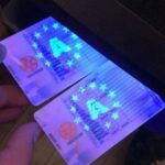 Österreichischer Führerschein der Klasse B mit Hologrammen